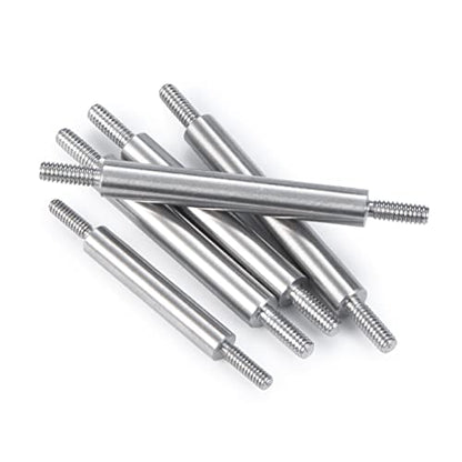 RC Stainless Steel Suspension Links Chassis Linkage Set for Kyosho Mini Z 4x4 1/18 Scale Jimny 1/24 Scale Wrangler