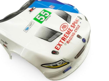 1/10 Scale RC Drift Racing Touring On Road Car Painted Body Shell, Spoiler Included, Pre-Cut, 258mm Wheelbase (BMW BMW M3 GT2 Style) - color: Bmw M3 Gt2 Style