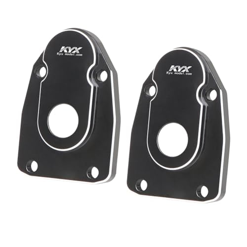 KYX Racing Aluminum Portal Axle Outer Portal Drive Housing Portal Cover Plates Upgrades Parts Accessories for 1/8 RC Crawler Car Axial AXP8 Gilamon