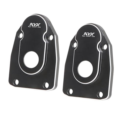 KYX Racing Aluminum Portal Axle Outer Portal Drive Housing Portal Cover Plates Upgrades Parts Accessories for 1/8 RC Crawler Car Axial AXP8 Gilamon