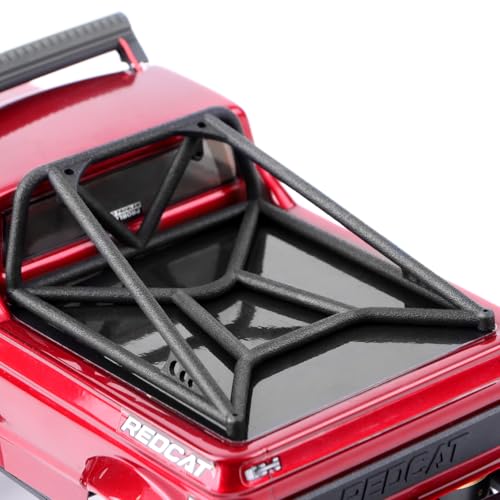 RC Scale Tube Bed Rack for 1/18 Redcat Ascent-18 Crawler Upgrades | Durable Tube-Style Bed Rack, Realistic Trail Truck Styling Custom Scale Details for Redcat Ascent-18 Pickup