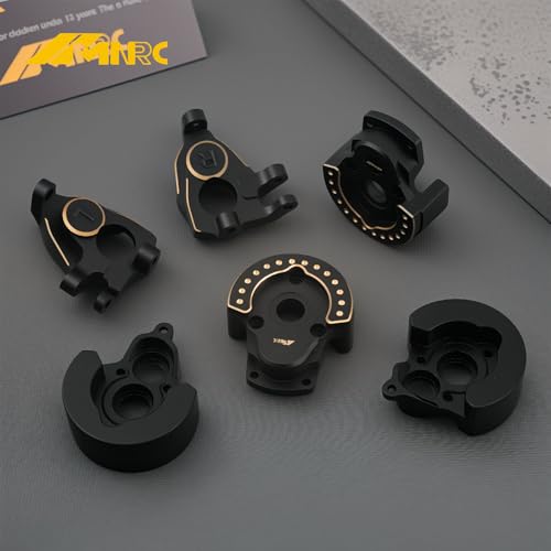 Brass Steering Blocks Hub C Carrier Portal Knuckle Rear Cover for 1/10 Vanquish VS4-10 Phoenix F10 RC Car Crawler Series Upgrades Part