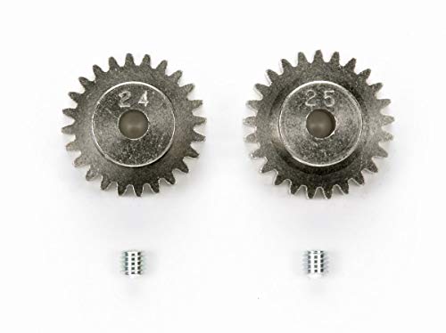 TAMIYA AV Pinion Gear Set 24T25T TT01/CR01 TAM50477 Gears & Differentials