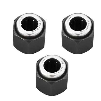 3PCS 14mm Hex Nut One Way Bearing RC Metal Bearing R025 with HSP VX 1/10 Nitro Engine, VX 16 18 SH 21 Engines