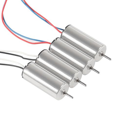 4PCS 615 Motor Coreless Brushed Motors 6x15mm 19000KV Mini DC Motor with Terminal Wire JST-1.25 for RC Quadcopter