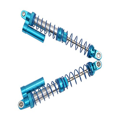 2Pack ShareGoo Aluminum Shocks Absorber Dampers Assembled for Redcat Axial SCX10 RC4WD D90 Traxxas TRX4 1/10 RC Crawler Truck ((90mm-Hole Center to Hole Center))