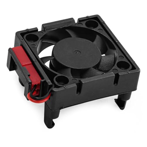 Plastic RC ESC Cooling Fan #3340 RC Spare Parts for TRAXXAS VXL-3S Slash/Rally/Bandit/Stampede RC Car (Black) - color: Black