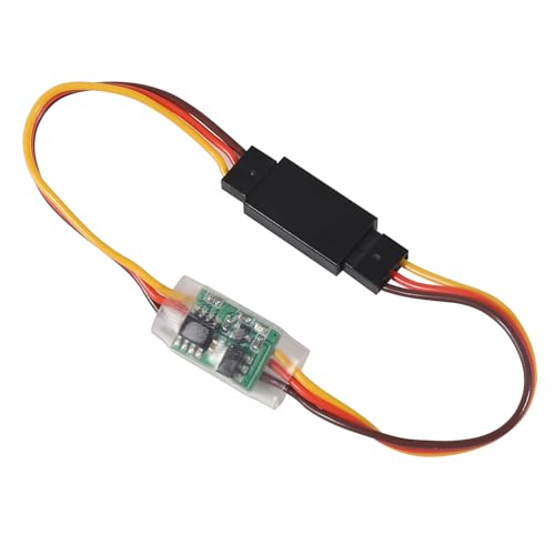 5pcs Servo Signal Reverser Rotation Inverter 3.6V - 24V Steering Gear Reverser for JR Futaba Aircraft Airplane Steering Gear and Any Servos - style: B