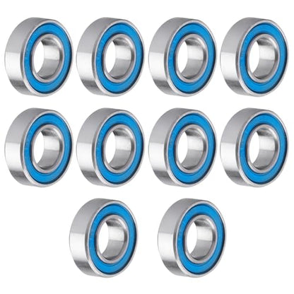 RC Ball Bearings Rubber Sealed for Traxxas Arrma Axial Losi Redcat Racing HSP WLtoys RC Cars Trucks Buggy Crawler, Set of 10 (8x16x5mm 688-2RS) - size: 8x16x5mm 688-2RS