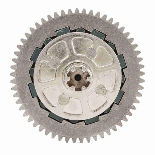 57T 0.8Mod Slipper Set, Slipper Clutch Spur Gear Metal Steel Multiple RC Car Compatible Hd 57T Slipper Set, for Arrma 1/10 Granit and for Typhon 1/8