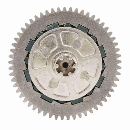 57T 0.8Mod Slipper Set, Slipper Clutch Spur Gear Metal Steel Multiple RC Car Compatible Hd 57T Slipper Set, for Arrma 1/10 Granit and for Typhon 1/8