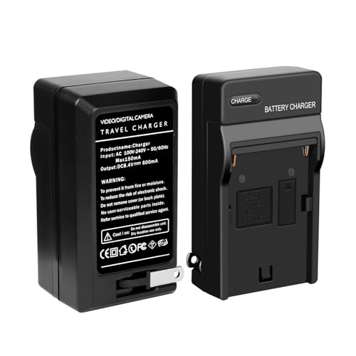 GVM 2 Packs NP-F750 Replacement Batteries 7.2V 4400mAh with Dual Travel Chargers, Compatible with NP-F550/570/750/770/960/970/DCR/DSR/HDR/FDR/HVR/HVL Camera Camcorder LED Video Light Slider Monitor