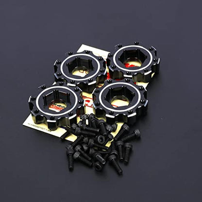 RCAWD for Pro-Line 1/8 8x32 to 17mm Zero Offset Aluminum Wheel Hex Adapters Upgrades Parts #PRO635600 - size: 17mm ZERO Offset