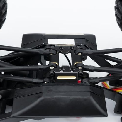 RCHUBAM RC Center Skid Plate Protection with Screw for 1/18 Redcat Ascent | Aluminum,26g Weighted Skid Plate,Counterweight Upgrade Parts