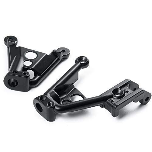 4PCS Aluminum Rear/Front Shock Tower Shock Hoops for Axial SCX10 II 90046 90047 1/10 Scale Crawlers Truck Car Upgrade