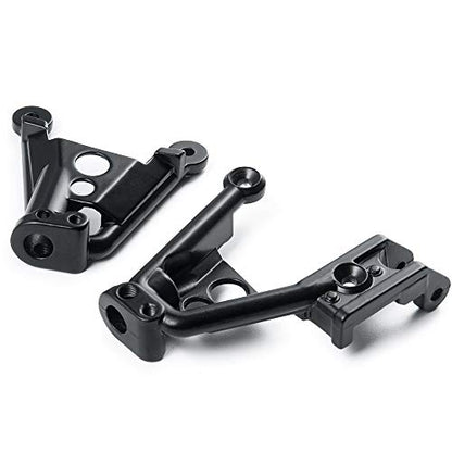 4PCS Aluminum Rear/Front Shock Tower Shock Hoops for Axial SCX10 II 90046 90047 1/10 Scale Crawlers Truck Car Upgrade