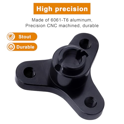 Metal Aluminum Alloy RC Slipper Clutch Eliminator for Traxxas 1/10 Stampede/Slash VXL / XL5 2WD (Black) - color: Black