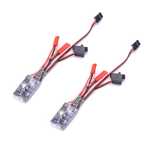 YoungRC 30A ESC Brushed Electric Speed Controller for DIY Mini RC Car or Boat Tank w/Brake