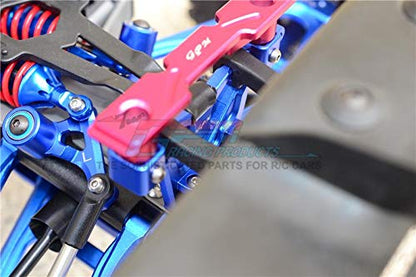 GPM For Traxxas E-Revo 2.0 VXL Brushless (86086-4) Upgrade Parts Aluminum Rear Body Post Mount - 1Pc Set Red