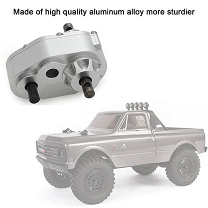 Metal D90 Single Speed Transmission Gearbox with Clockable Motor for 1/10 RC Crawler RC4WD Gelande II FJ40 G2 D110 DefenderTF2 (Transfer Case) - color: Transfer Case