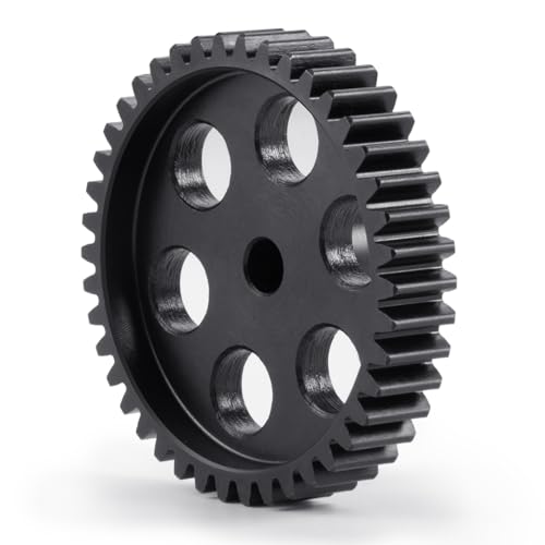 Steel M1 Pinion Gear 42T 5mm Shaft Motor Gears for 1/8 1/10 RC Brush | Brushless Motor Electric Car/Truck Part - size: 42T
