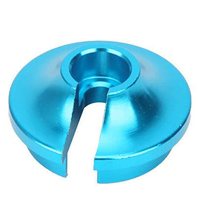 VGEBY 4Pcs Spring Retainers, Light Weight Aluminum Shock Retainers with Piston Heads RC Car Upgrade Accessory Fit for TRXXAS Slash 2WD RC Car Upgrade Accessory 3768(B Blue) Rc Lower Spring Retainer