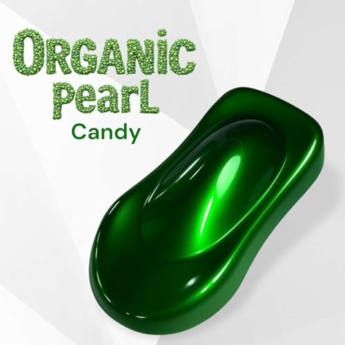LiME LiNE Candy Pearl Basecoat Aerosol Spray Paint - Automotive Custom Car Paint for Pro Results - No Spray Gun Needed (Organic Green) - color: Organic Green