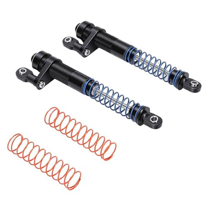 Pomya 78-100mm 1/10 RC Shock Absorbers Dampers | Threaded Adjustable Oil Filled, High Strength Aluminum Alloy for Rock Crawlers Suspension Upgrade