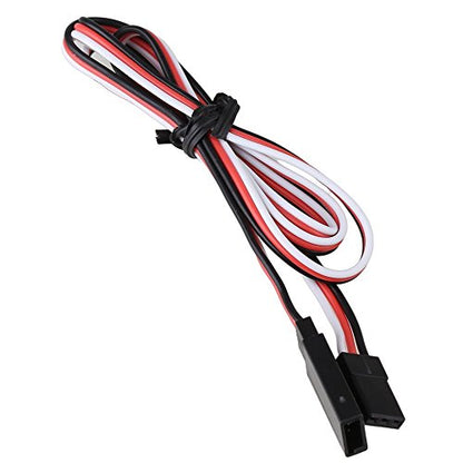10pcs 60cm 3 Pin Male to Female 30Core RC Airplane Servo Extension Cord Cable