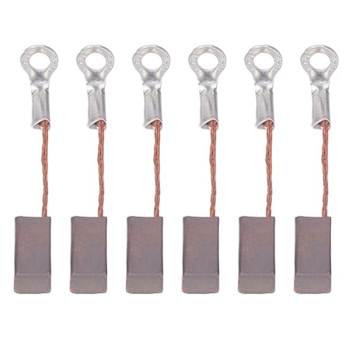 6Pcs RC Carbon Copper Motor Brushes 35mm for 540 550 Brushed Motor 1/10 Crawler Hobby Replacement Parts