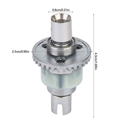 Alloy Differential Assembly for 1/18 RC Truck 9300-9304, High Precision RC Car Upgrade Part, Lightweight Metal Gear Diff with Smooth Power Transfer for PXtoys High -