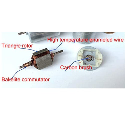Pangyoo-Motor RK-370SD-5028 Motor Climbing Car Motor DIY Toy Motor Car Modle Motor High Speed 7.4V 370 DC Motor High Speed Motor