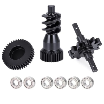 RC Cars Models Parts for Bronco for Wrangler SCX30 1/30 Rc Car Replacement Parts Carbon Steel Transmission Gearbox Gear Set with Bearings Crawler