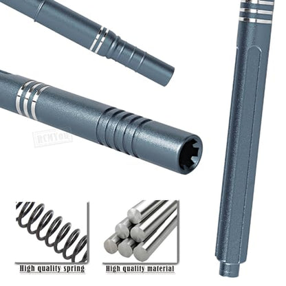 Aluminum RC Center Slider Driveshaft Upgrades Part for 1/10 Kraton 4x4 4S V2 BLX,Outcast 4x4 4S V2 BLX,Center Slider CVD Hops Up,Titanium - color: Titanium - Parts