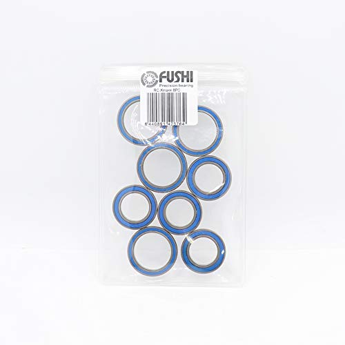 RC Wheel Hub Bearings Compatible with Traxxas XMAXX, 15x24x5mm-20x27x4mm Ball Bearing Set (Pick of 8pcs)