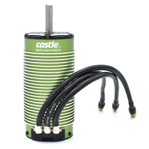 Castle Creations Motor 4-Pole SENSORED BRUSHLESS 2028-800KV 10AWG CSE060008300 Electric Motors & Accessories