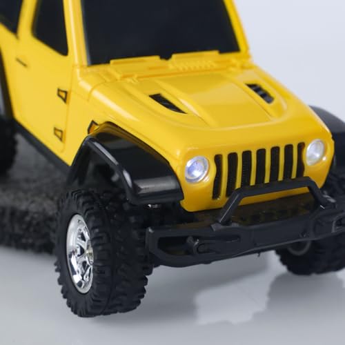 TOUCAN RC HOBBY 2.4G 1/36 Remote Control Rock Crawler RC Off Road Car 4×4 RTR Model Vehicle Light Battery Radio Mini Toy for Gifts