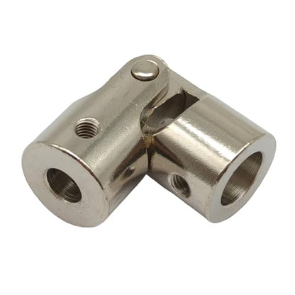 2Pcs 8mm to 12mm Joint Shaft Coupling Coupling Steering Connector Rotatable Joint Coupler for RC Robot Boat Car Crawler Motor - size: 8mm to 12mm