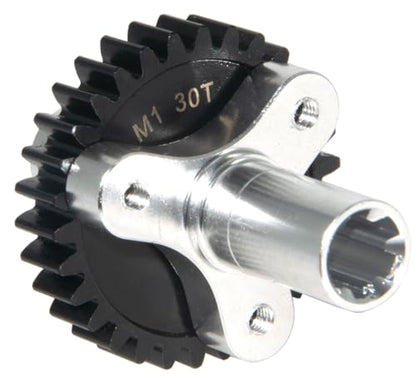 Diff Spool Locker Compatible with 1/10 Arrma Kraton Outcast 4S BLX Part RC Car Aluminum Alloy M1 Differential Lock Steel Gear Upgrade(30T)