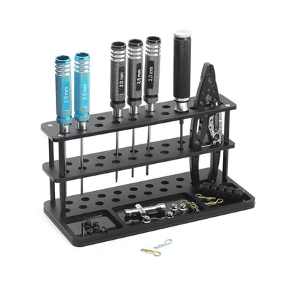 RC Repairs Spare Parts For RC Model Car Aircraft Boat Acrylic Screwdriver Storage Rack Holder Organizers Tool Place Support