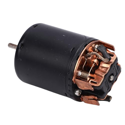 540 35T Brushed Motor High Performance High Torsion Motor with Cooling Fan and Splash Proof Design for RC Climbing Car Drone Sweeping Robot Alloy Steel Material with Connecting
