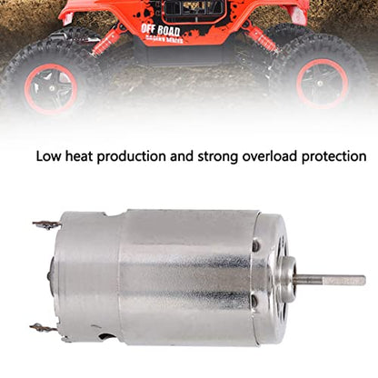 RC Motor, 7.2-8.4V 21000rpm High Efficiency Replacement Motor for 1/16 1/18 RC Car Upgrade