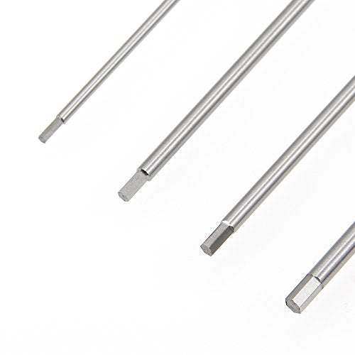 4pcs Aluminum Allen Hex Screwdrivers Key Driver Tool Set 1.5mm 2mm 2.5mm 3mm for RC Multi-Axis FPV Racing Drone RC Quadcopter Helicopter RC Car Models
