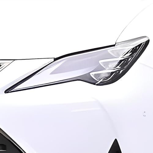 BOGAR TECH DESIGNS Full Headlight Head Light PPF Kit Compatible with Lexus RC 2019-2025, Clear Bra - color: Clear Bra, size: FRONT KIT
