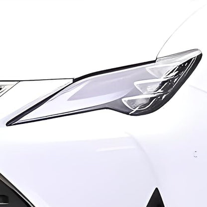 BOGAR TECH DESIGNS Full Headlight Head Light PPF Kit Compatible with Lexus RC 2019-2025, Clear Bra - color: Clear Bra, size: FRONT KIT
