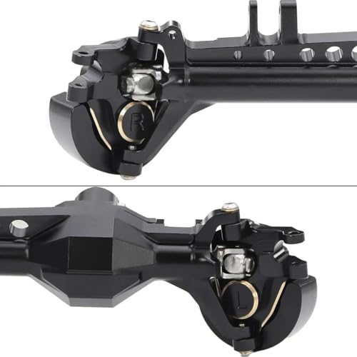 F10 Axle Brass Weights Steering Knuckles Front and Rear Portal Cover for 1/10 RC Crawler Vanquish VRD VS4-10 Phoenix LCG Upgrade (Knuckle:96.5g) - color: Knuckle:96.5g