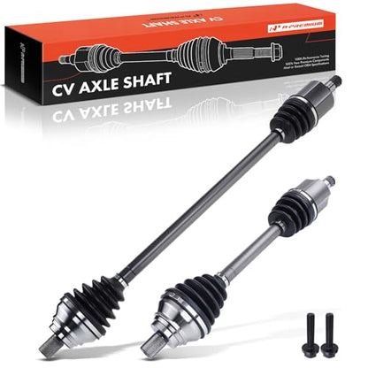 A-Premium Set of 2 Front CV Axle Shaft Assembly | Compatible with Volkswagen Jetta 2005-2018 CC Golf SportWagen Passat CC Rabbit, Front Driver and Passenger Side - style: Front Driver and Passenger Side