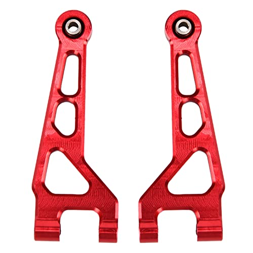 Front Upper Suspension Arm, RC Car Suspension Arm, RC Car Front Upper Arm Lightweight Aluminum Alloy Durable 2 Pcs for HBX 16889 1/16 Remote Control Car