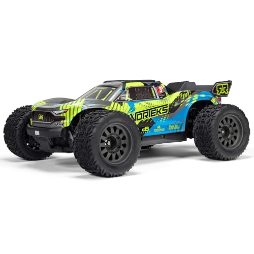 ARRMA RC Truck 1/10 VORTEKS 4X4 223S BLX BRUSHLESS Stadium Truck RTR (Battery and Charger Not Included) with DSC, Teal, ARA4305V4T2 - color: Teal