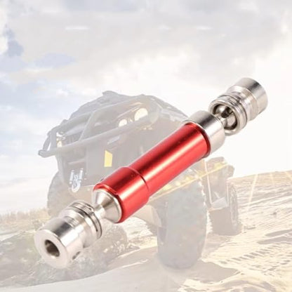 RC Car Drive Shafts Compatible with Wltoys 12428 12423 1/12 Rc Short Course for Desert for Buggy Car Parts 1Pcs Metal Rear Center Drive Shaft Cvd